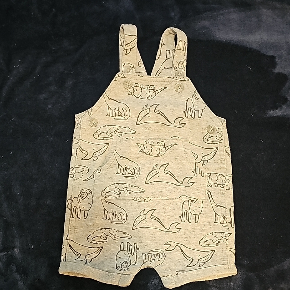 Animal Print Baby Romper